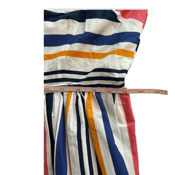 a line fit and flair cotton square neck dress VINCE CAMUTO - Picture 6 of 9